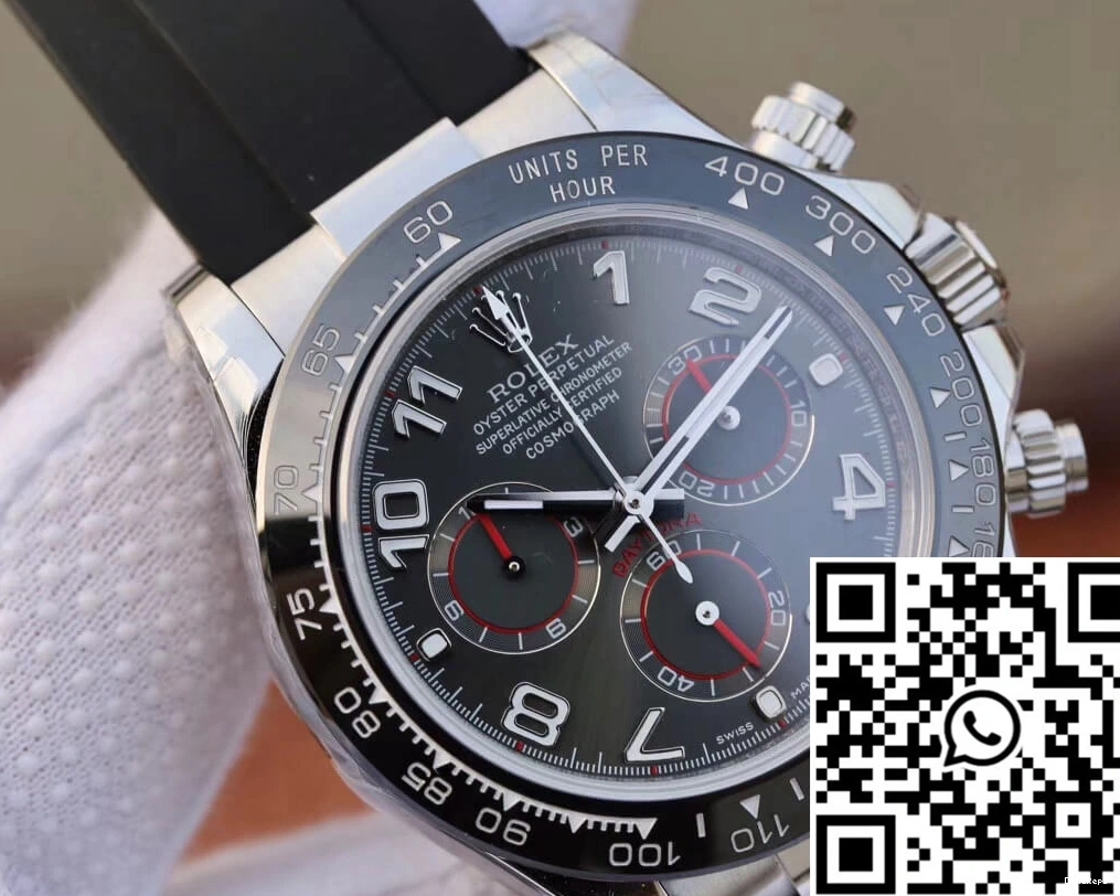 Black 40MM Dial Rolex Cosmograph Daytona JH Factory 0926